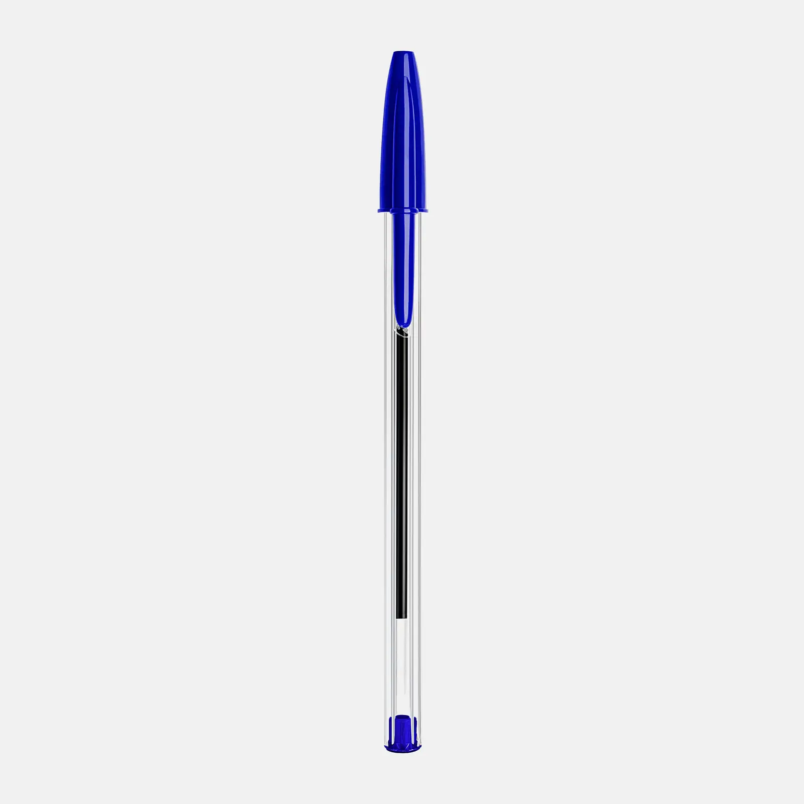Ручка шариковая Bic Cristal Original синяя - фото 2