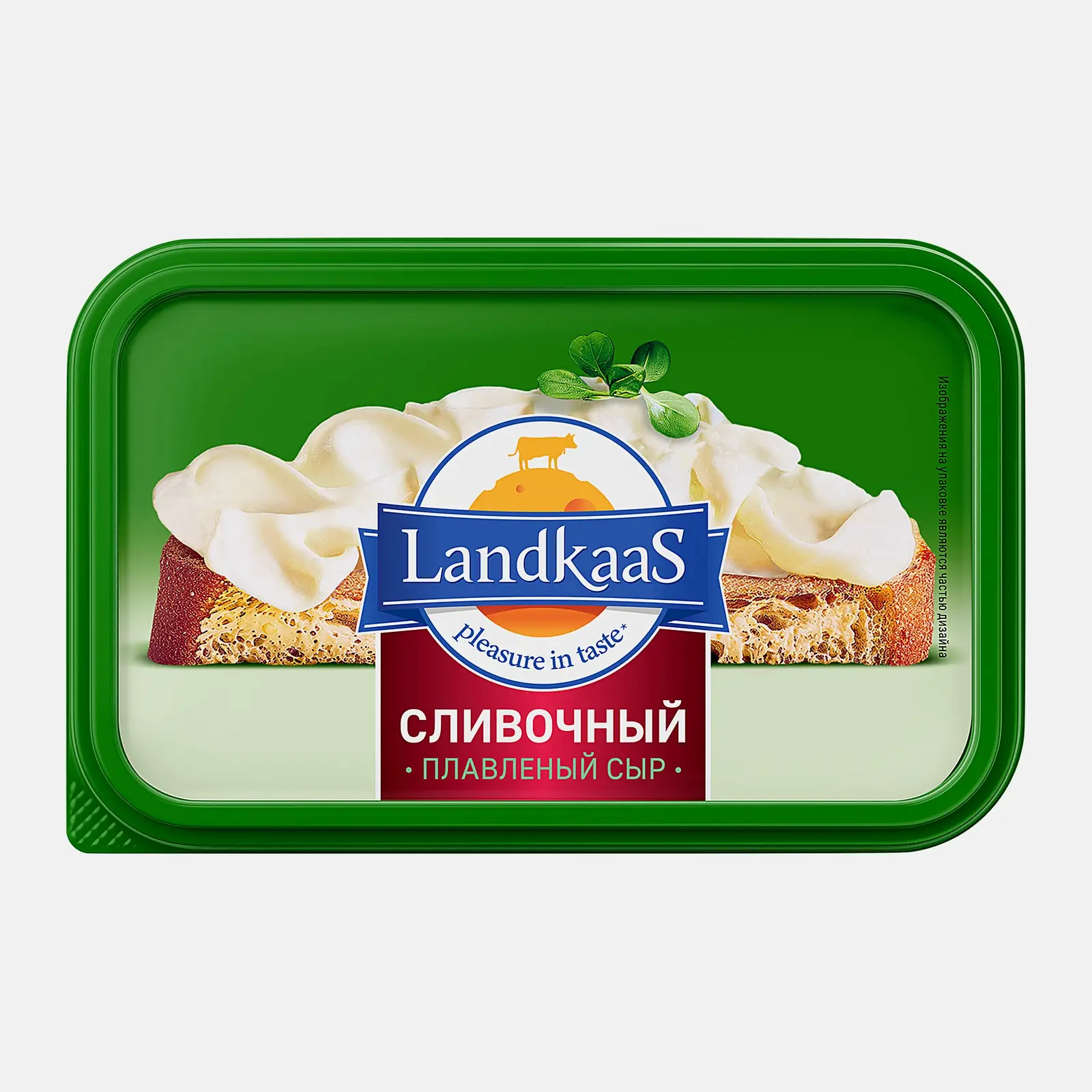 Плавленый сыр Сливочный 50% Landkaas 350г