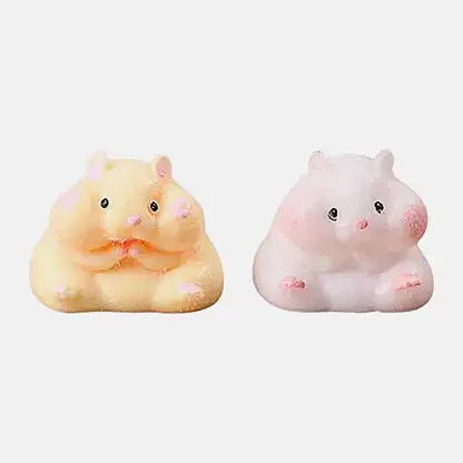 Сквиш набор хомячков 2 шт в ассортименте