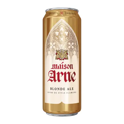 Изображение товара Пиво Maison Arne Blonde Ale светлое пастеризованное 6.6% 430мл