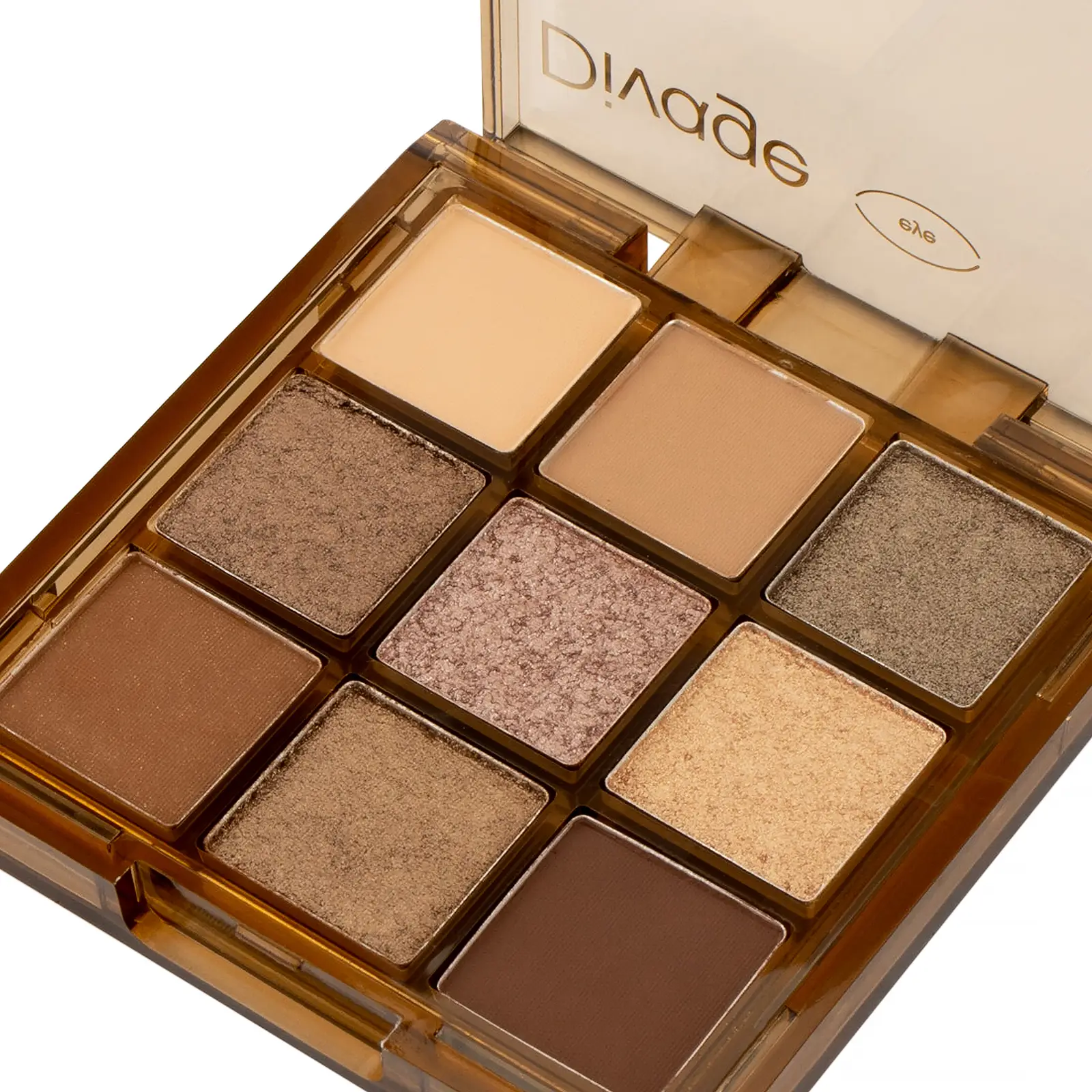 Палетка теней для век Divage Easy Nude tanned