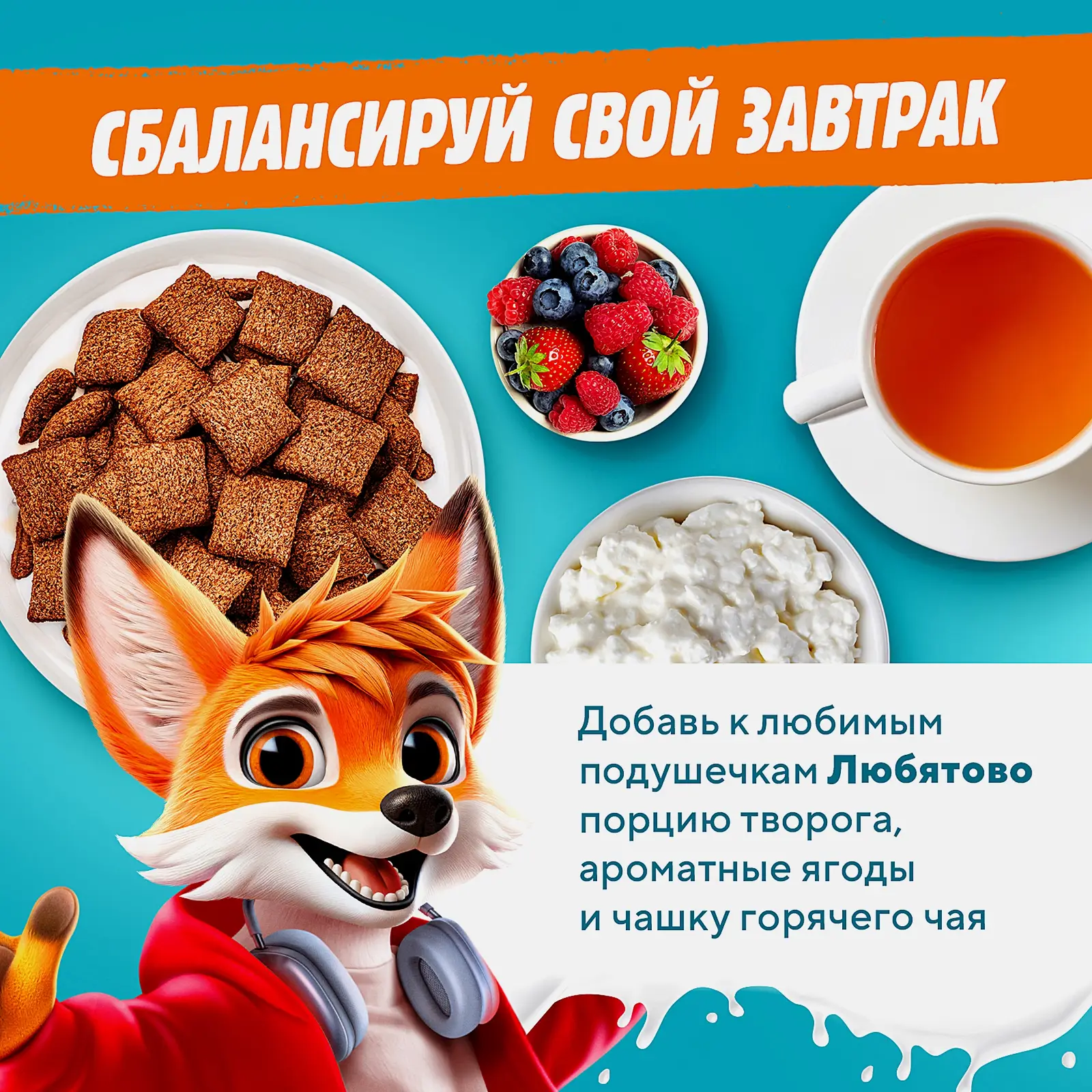 Подушечки Любятово Шоколадные 500г