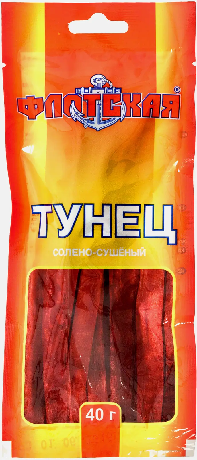 Тунец Флотская cолено-сушеный 40г Тунец Флотская cолено-сушеный 40г