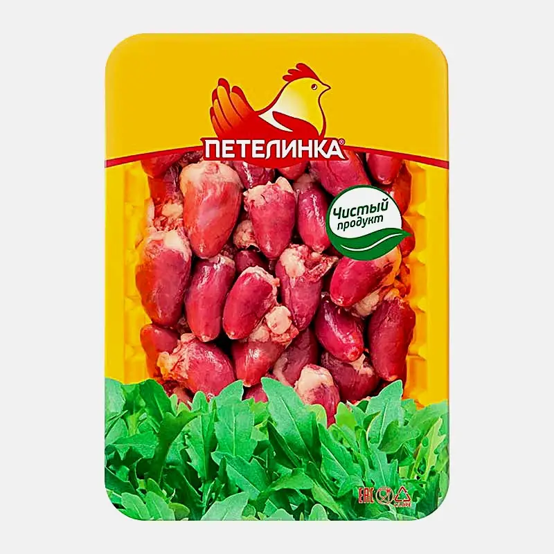 Сердце цыплёнка-бройлера Петелинка 450г