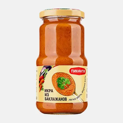 Икра Пиканта из баклажанов 460г