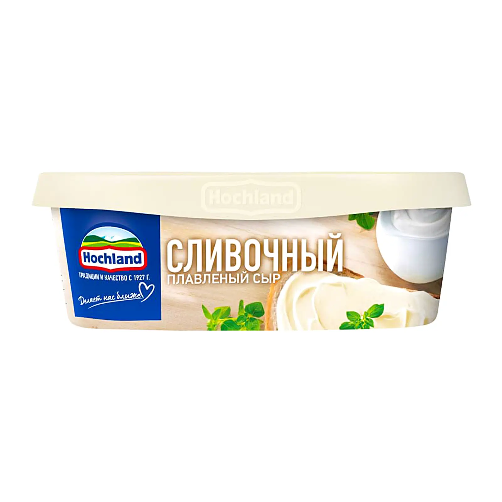 Изображение товара Сыр плавленый Hochland сливочный 55% 200г