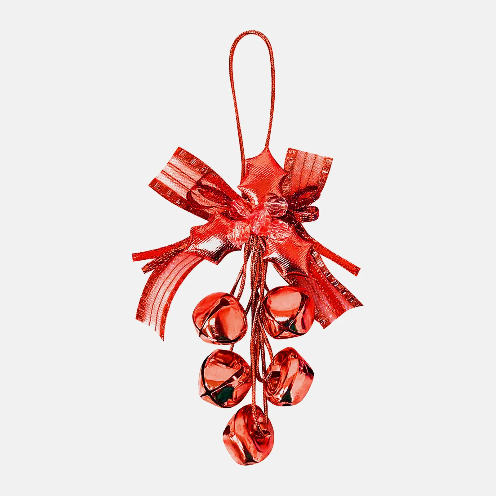 Украшение Колокольчики с бантом 20см KMBB2503MK в ассортименте