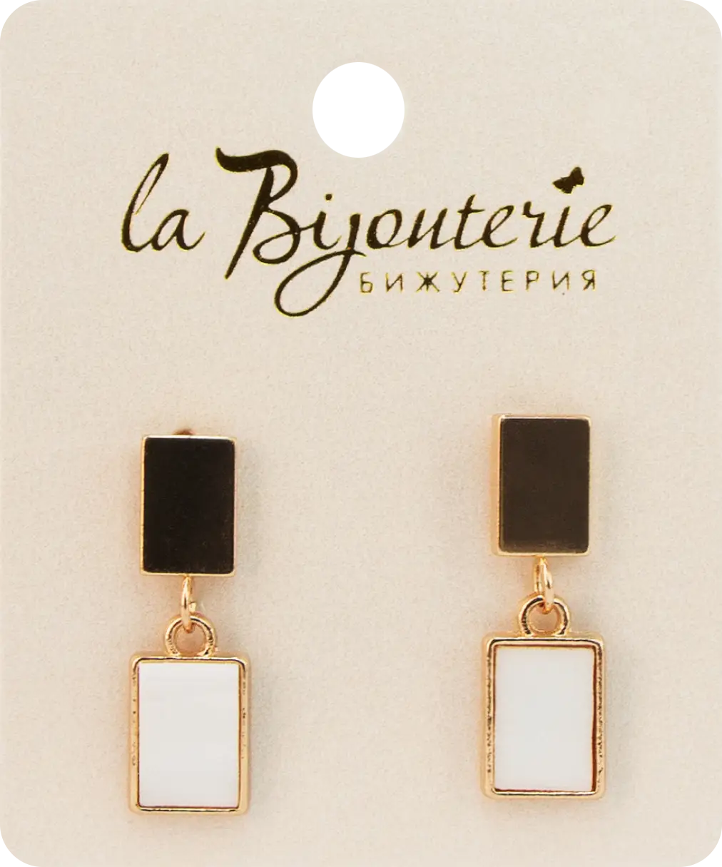 Серьги La Bijouterie 51221 30г