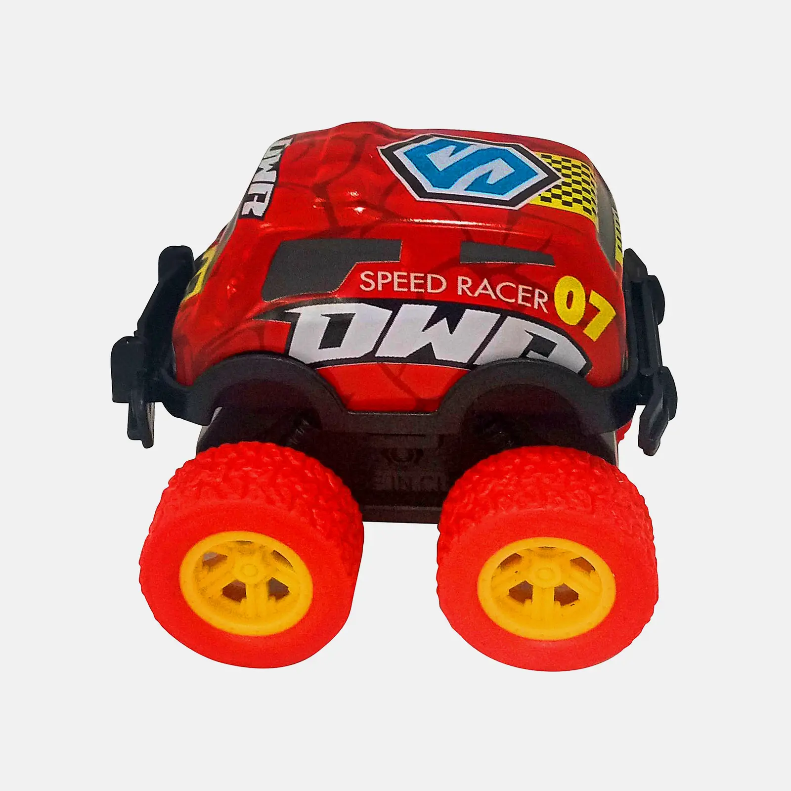 Игрушка LoriRocket машинка металлическая с большими колесами