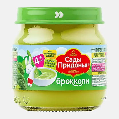 Пюре Сады Придонья Брокколи 80г