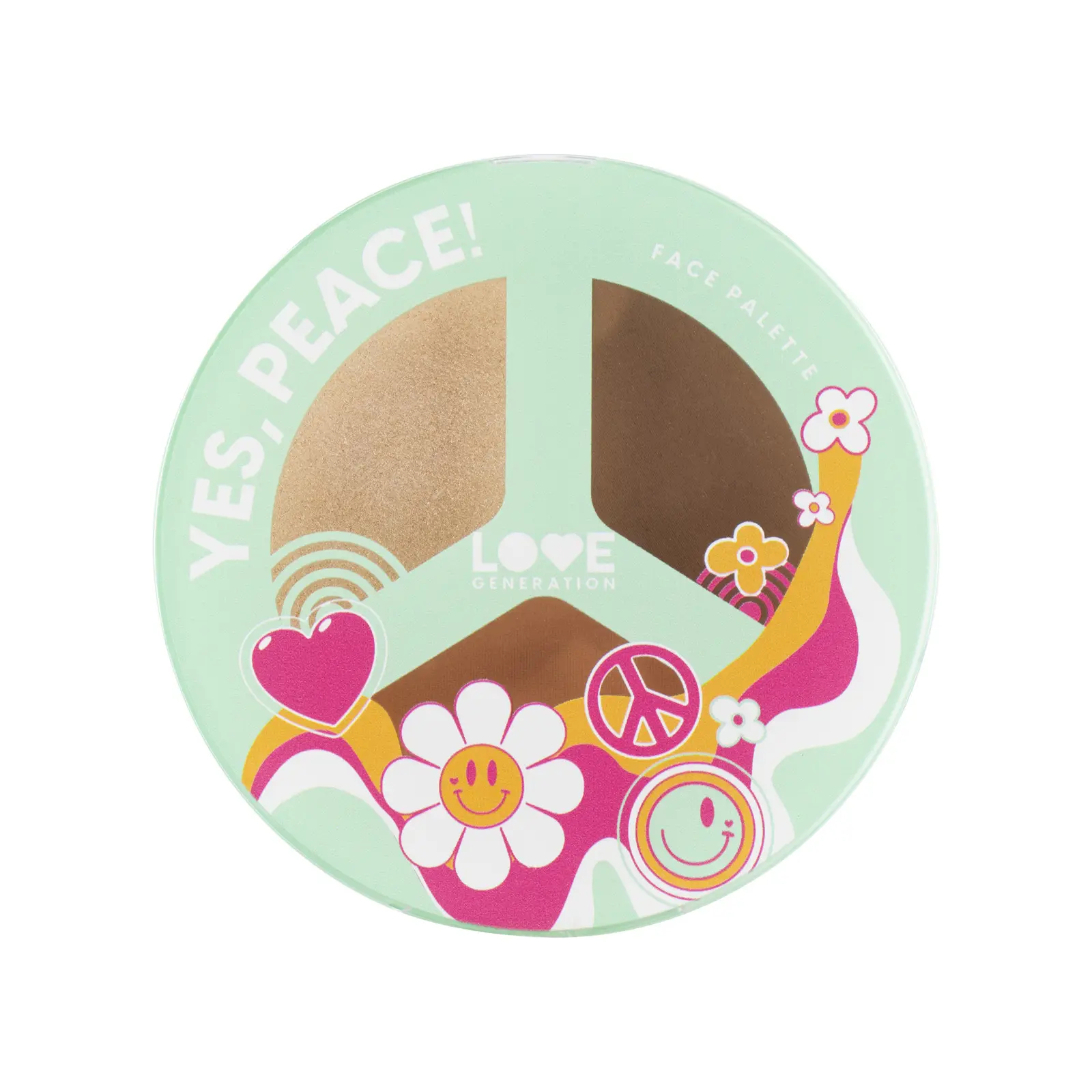 Палетка для лица Love Generation Yes Peace! Тон 03