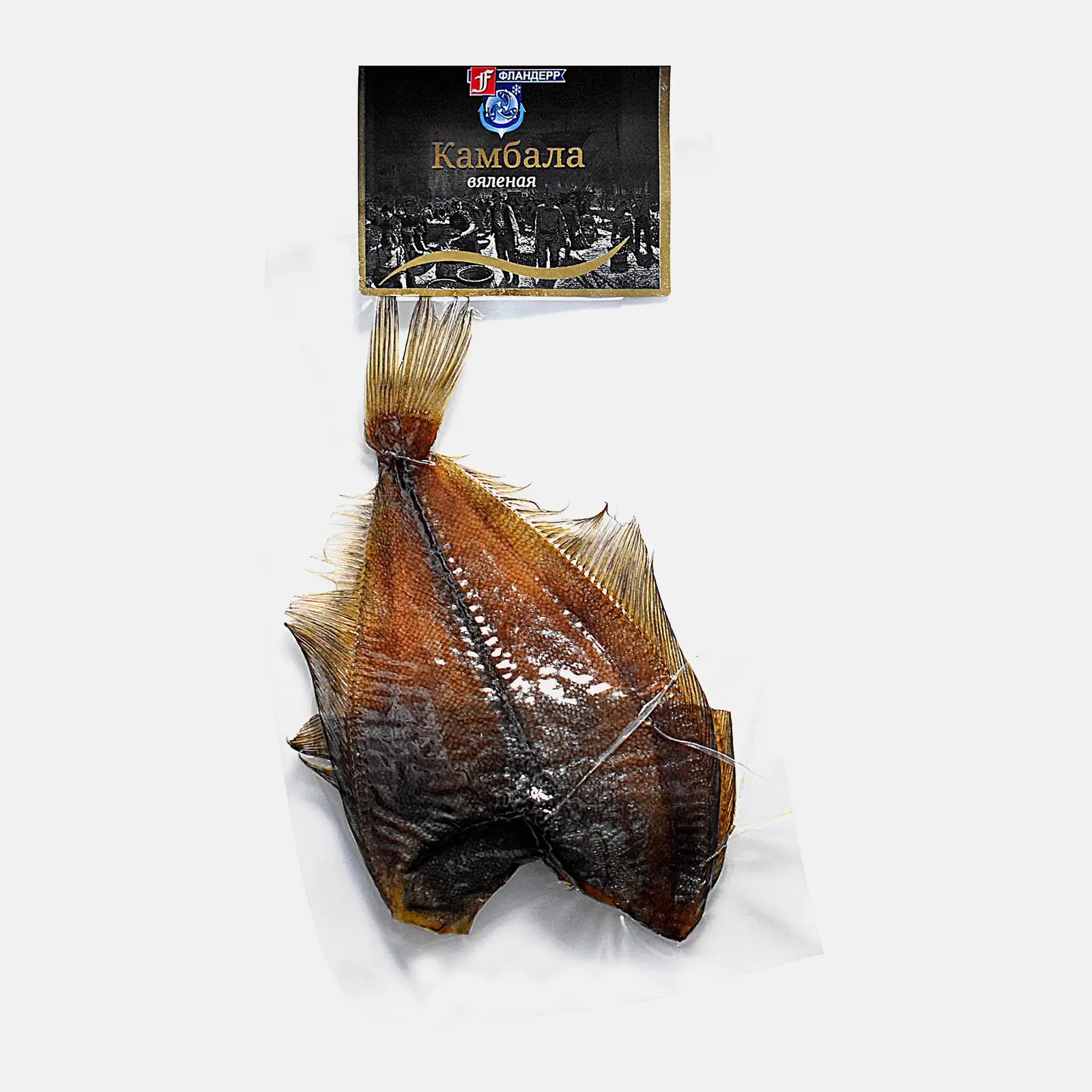 Изображение товара Камбала вяленая 100г натуральная без добавок свежесть и вкус