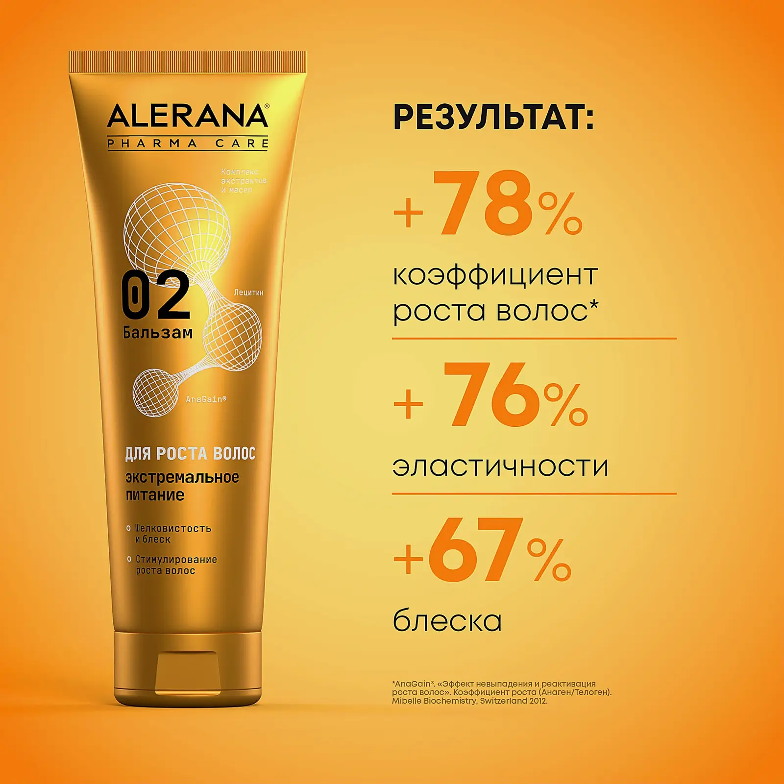 Бальзам Alerana Pharma Care для волос экстремальное питание 260мл - фото 5