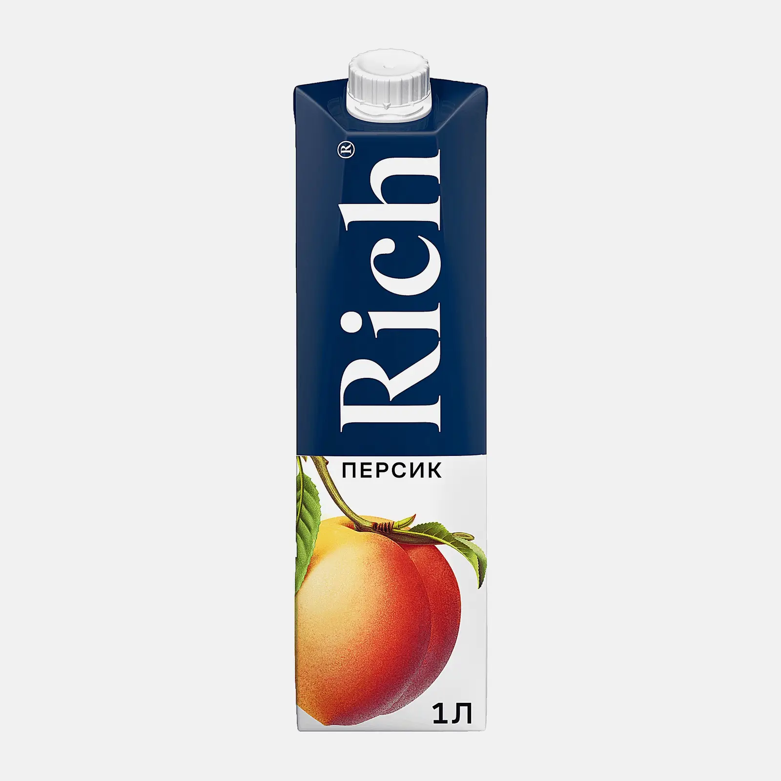 Персиковый нектар Rich 1л - фото 2
