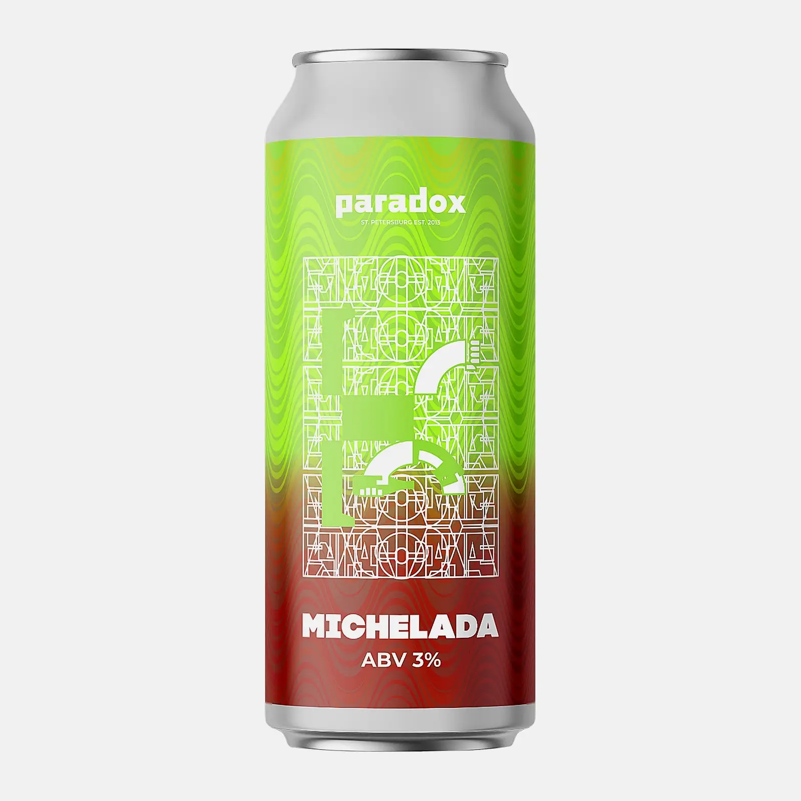 Изображение товара Нефильтрованный непастеризованный пивной напиток Paradox Michelada 3% 450мл