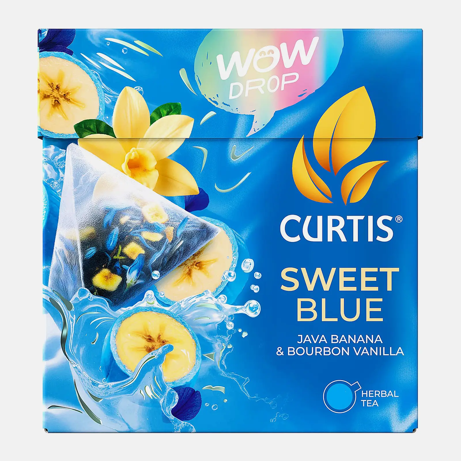 Травяной чай Sweet Blue банан и ваниль Curtis 15пир