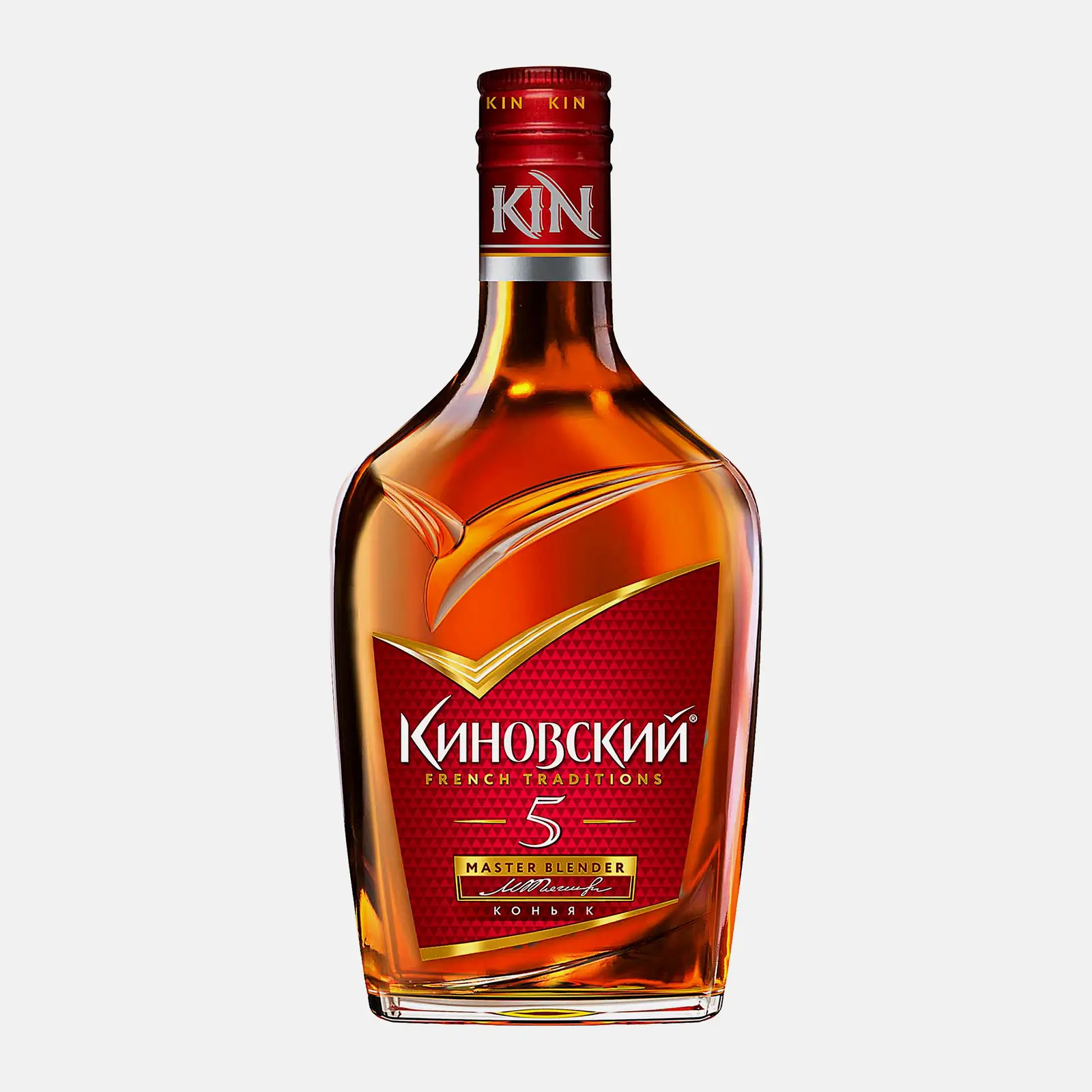 Изображение товара Коньяк Киновский 5 лет 40% 250мл французский российский выдержанный