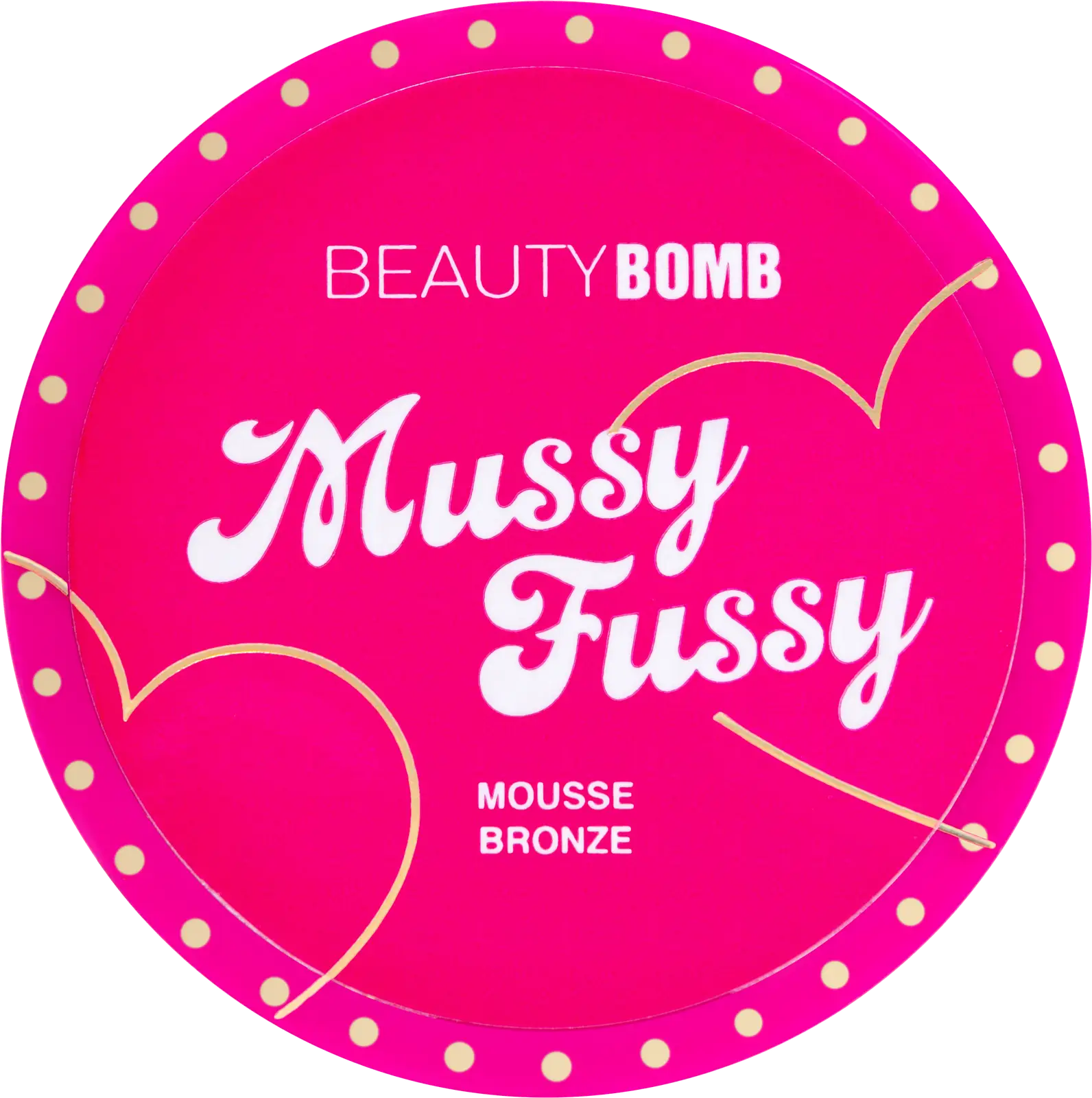Муссовый бронзер для лица Mussy Fussy тон 01 Beauty Bomb Romecore