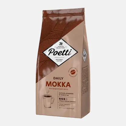 Кофе в зернах Daily Mokka Poetti 1кг