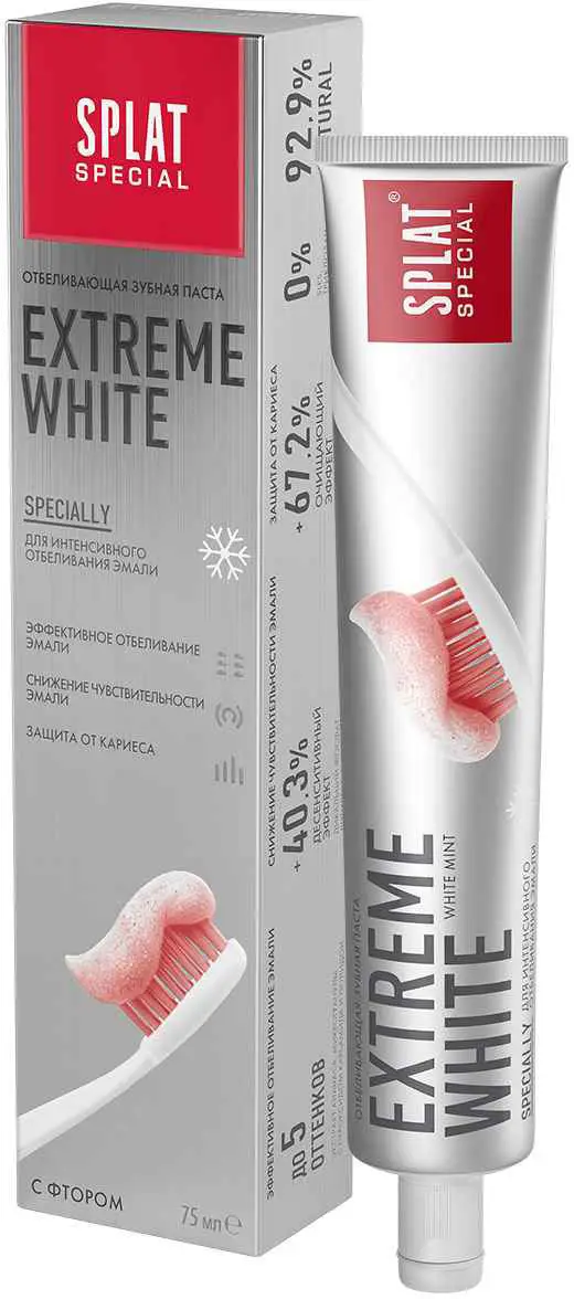 Зубная паста Splat Special Extreme White 75мл