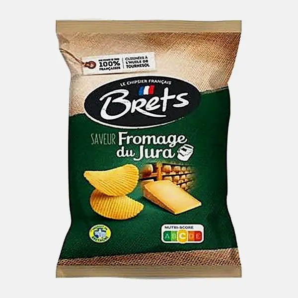 Чипсы сыр жура Brets 125г