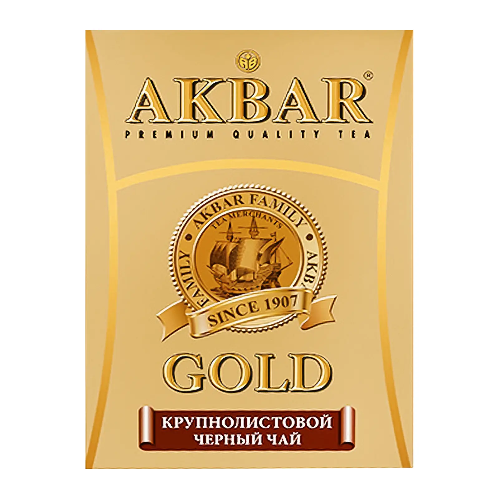 Изображение товара Чай черный Akbar Gold крупнолистовой 250г