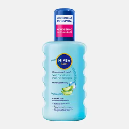 Освежающий спрей для тела после загара с алоэ вера NIVEA Sun 200мл