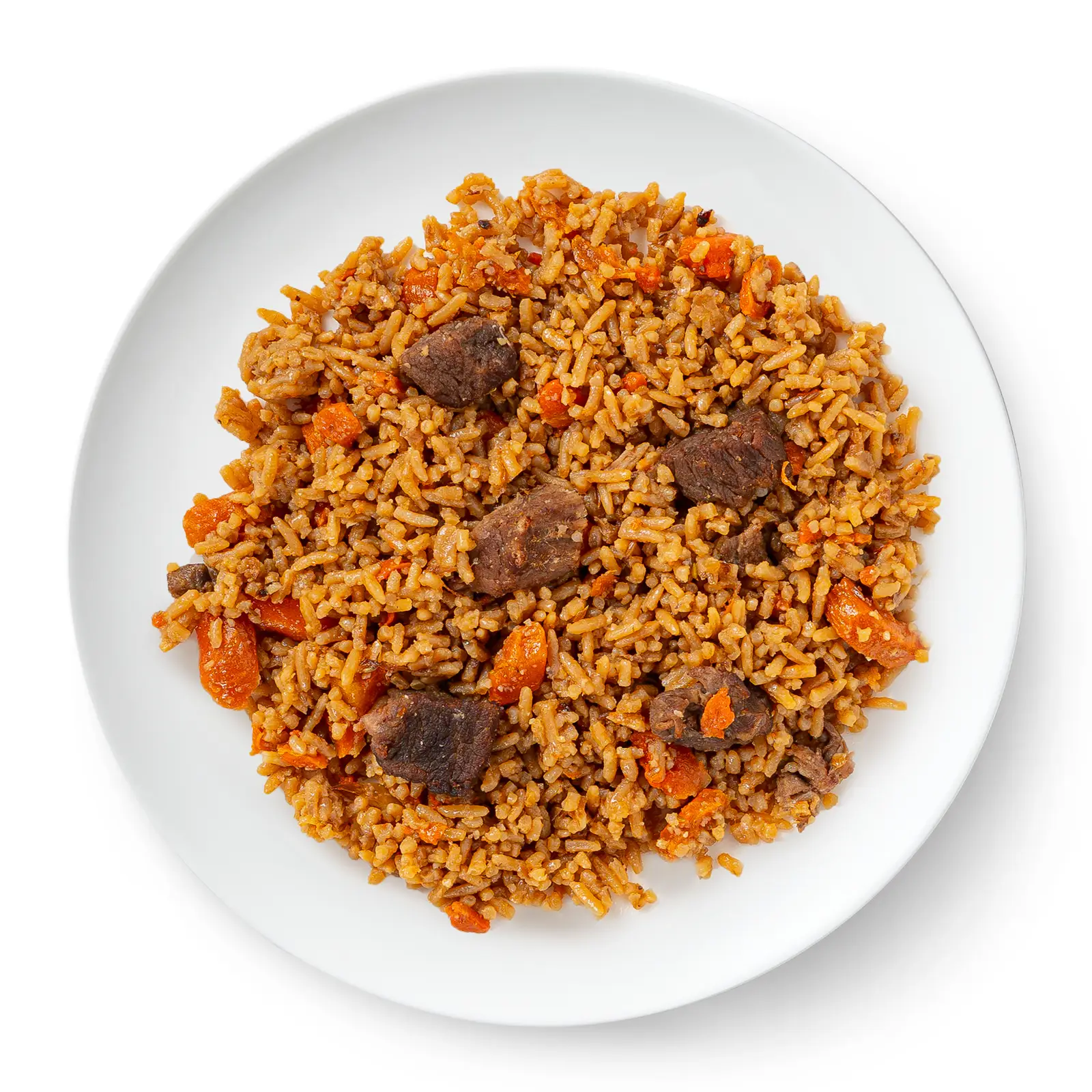Изображение товара Плов с говядиной 250г - быстрый и вкусный обед
