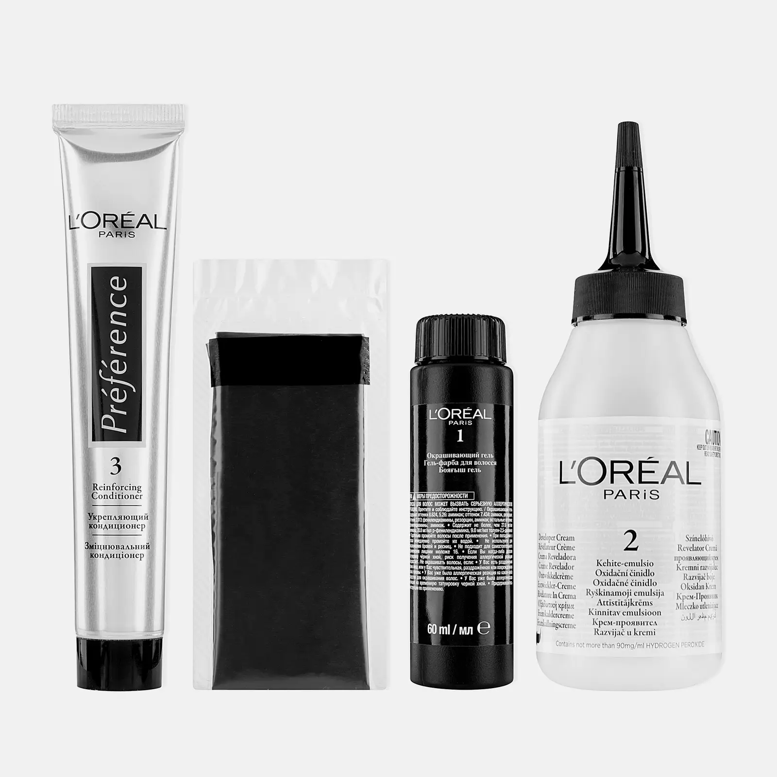 Краска для волос L’Oréal Paris Preference стойкая Яркость цвета оттенок 10.112 Серебристо-серый - фото 2