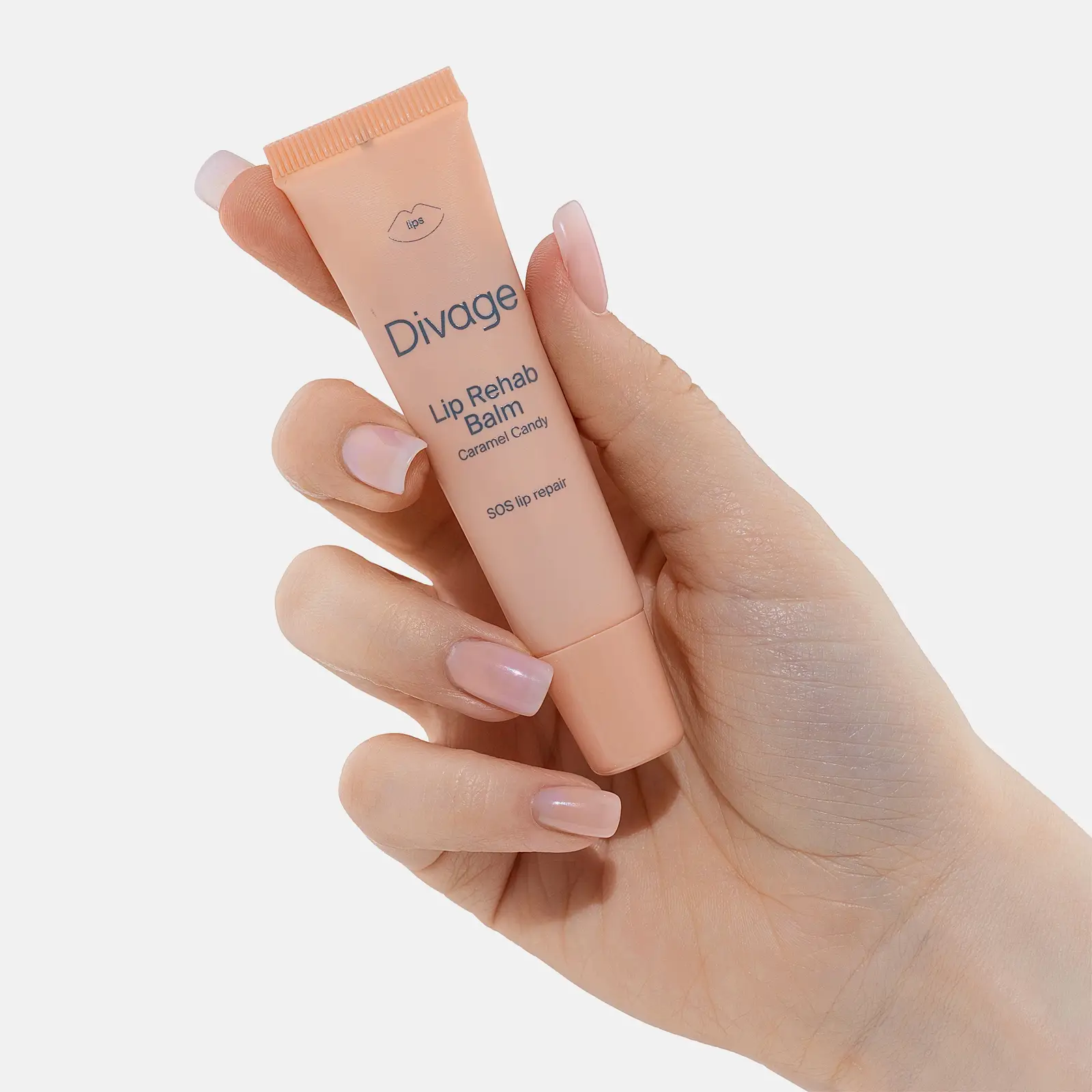 Бальзам для губ Divage Lip Rehab Balm с ароматом карамели - фото 2