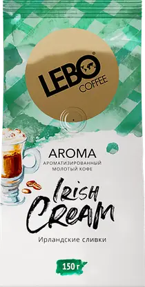 Кофе молотый Lebo Aroma Irish Cream 150г