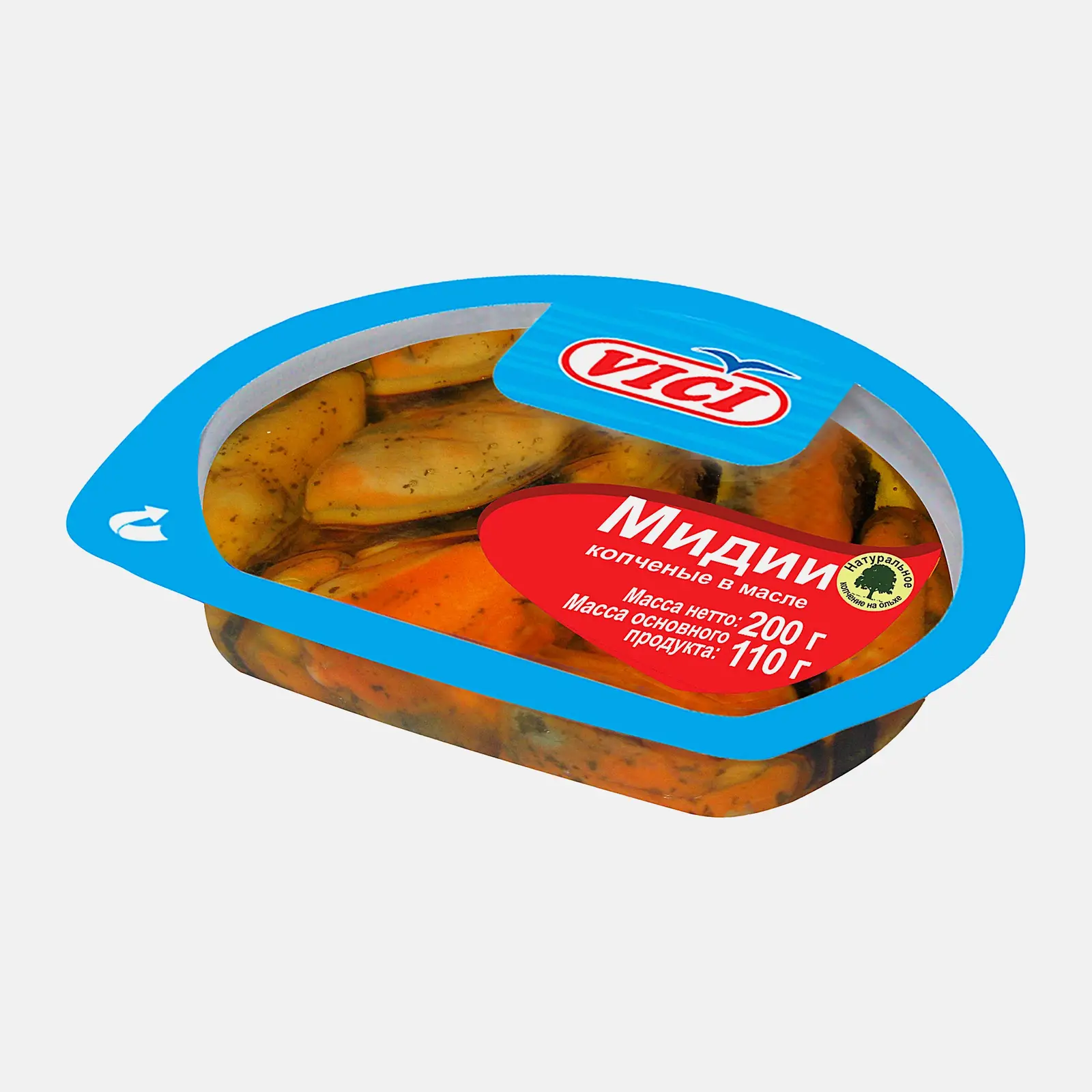 Копчёные мидии в масле Vici 200г - фото 2 Копчёные мидии в масле Vici 200г - фото 2