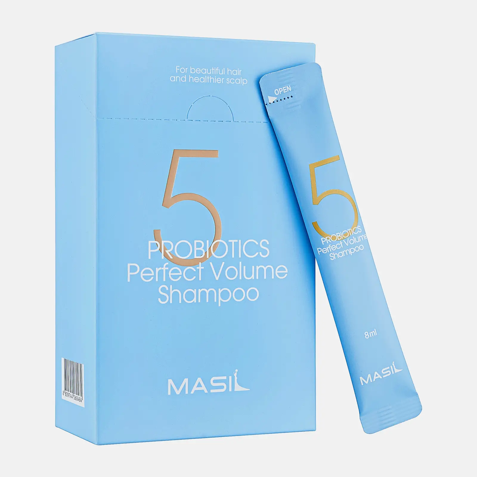 Шампунь Masil 5 с пробиотиками для объема волос 8мл