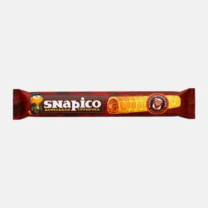 Крем-десерт с вареной сгущенкой в вафельной трубочке Snapico 70г