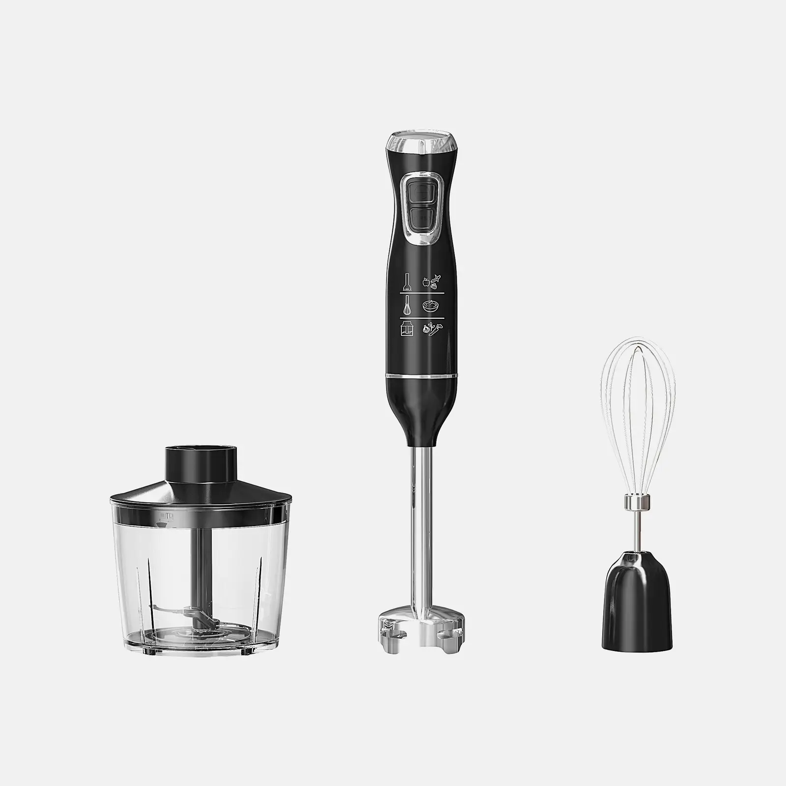 Блендерный набор Wellfort HB5023A-R 600 Вт