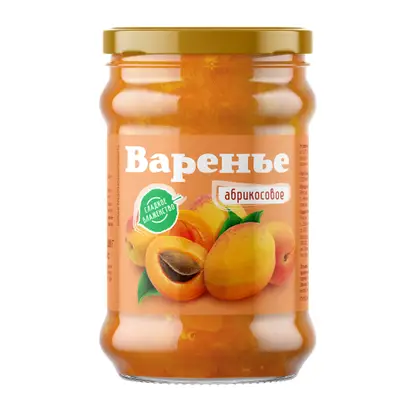Изображение товара Варенье абрикосовое 300г