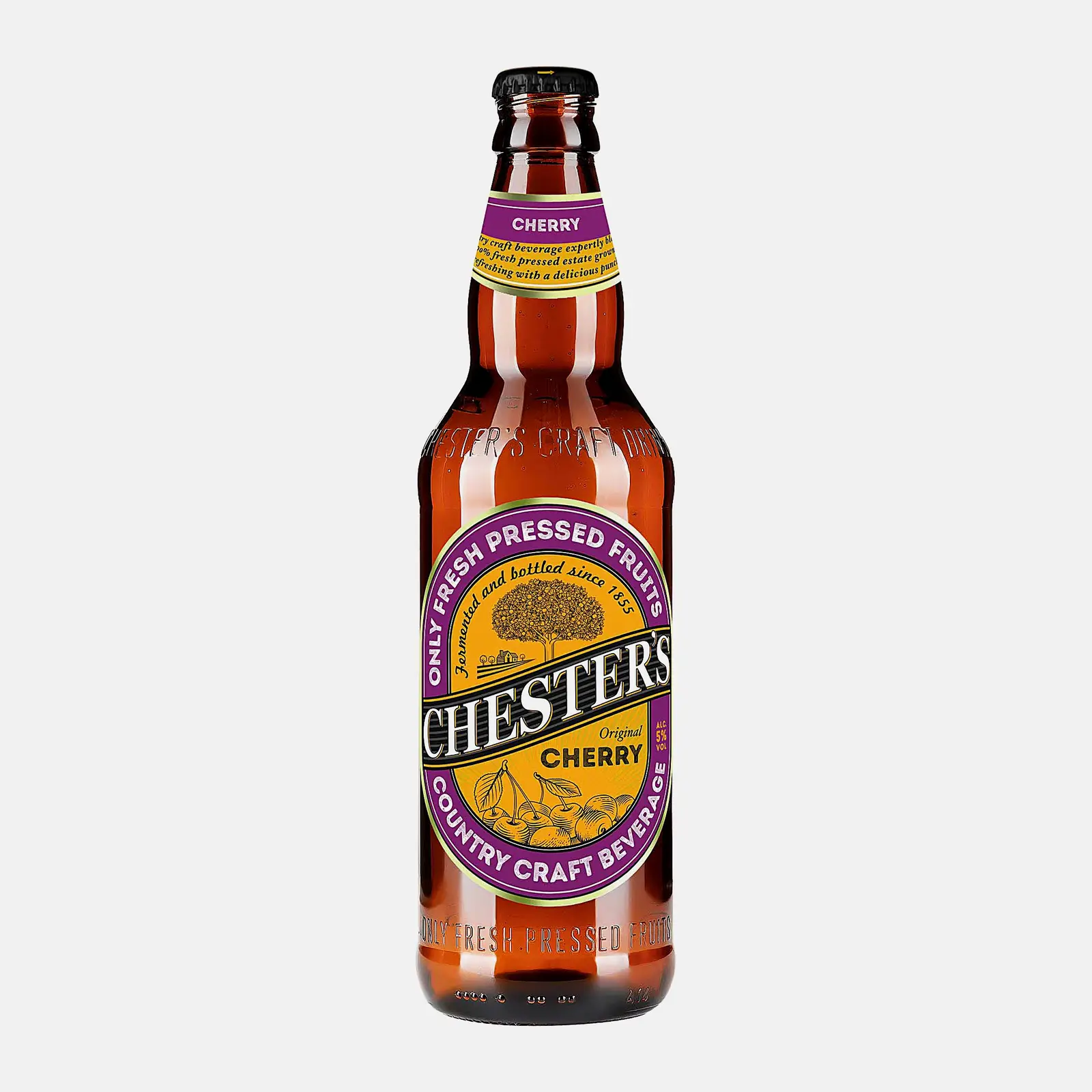 Сидр Chesters Вишневый сладкий 5% 450мл 