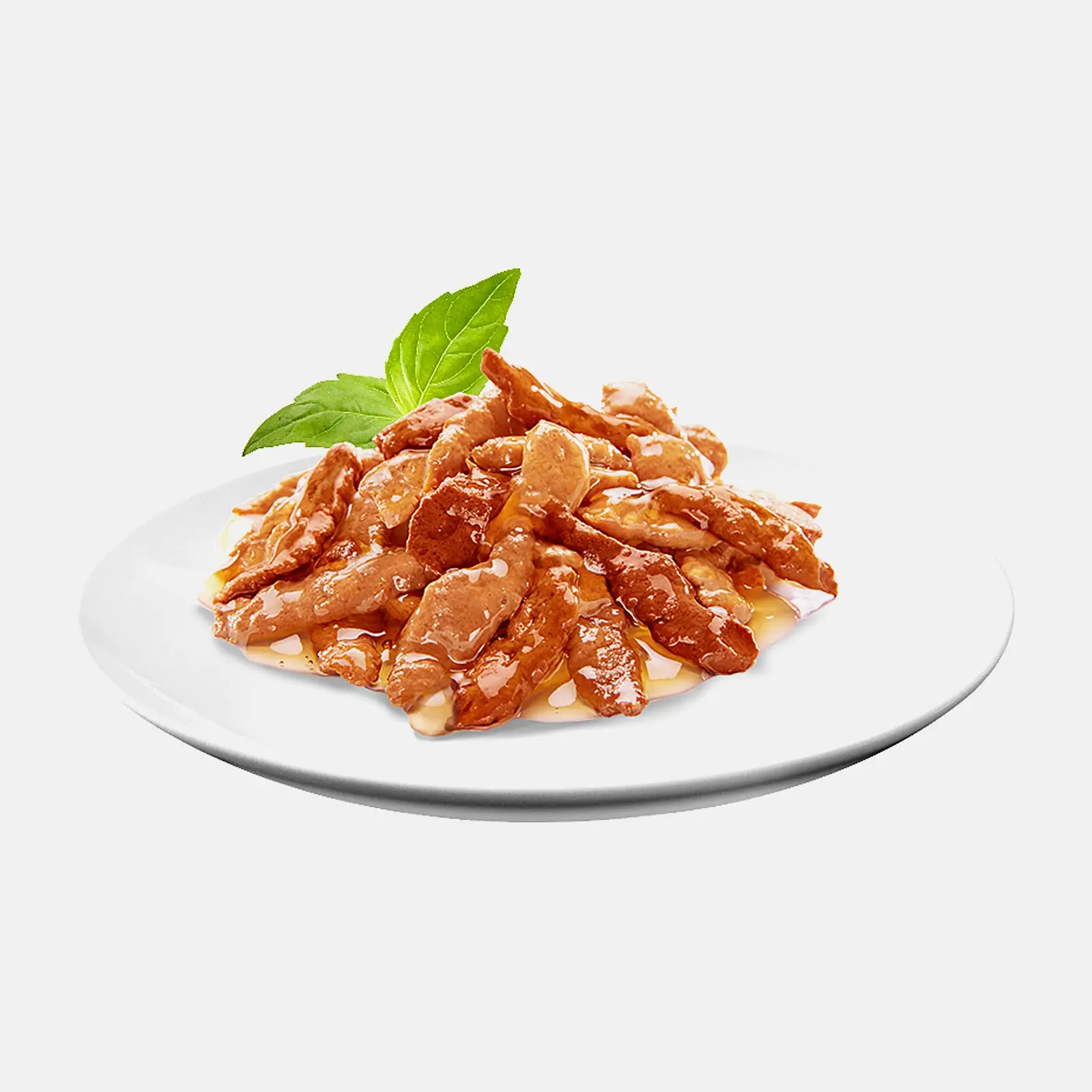 Влажный корм для кошек Sheba Ломтики в соусе с курицей и индейкой 75г