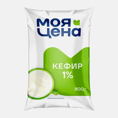 Кефир Моя цена 1% 800г